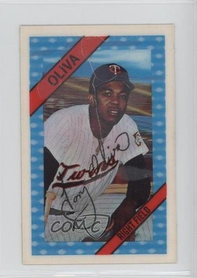 1972 Kellogg's 3-D Super Stars Tony Oliva (Pedro on Card) #25 HOF 1c4