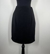 Express Design Studio Pencil Skirt Women's 10 Black Lined