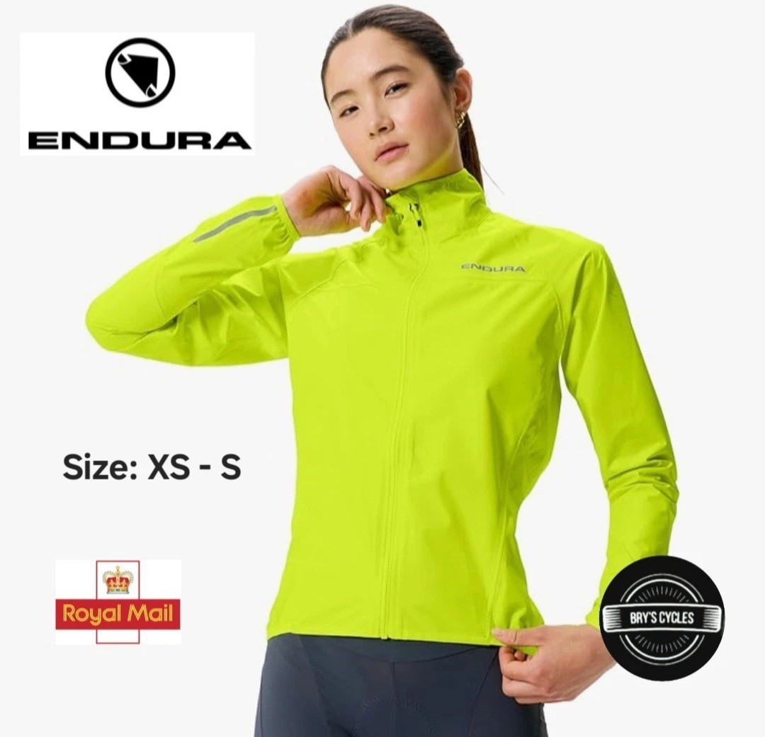 Endura Xtract Women's Waterproof Cycling Jacket Hi-Viz - XS / Small* - RRP£80