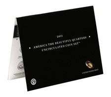 2011 P & D US Mint America the Beautiful 10 Quarters Uncirculated Coin Set