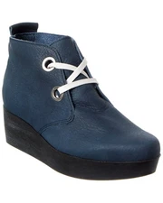 Arche Fujili Leather Bootie Women's Blue 37