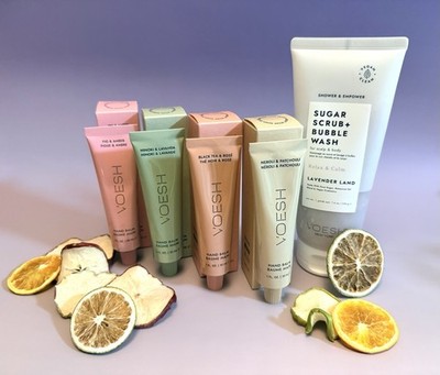 VOESH Shower & Empower Vegan Sugar Scrub + Bubble Wash Body Wash 7.4 oz