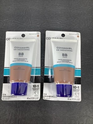 2~Covergirl CG Smoothers BB Cream 815 Medium to Dark SPF 21~NEW