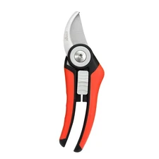 Bypass Pruning Shears - 8.2" Heavy Duty Garden Clippers with Curved Blades, S...