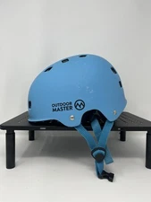 OutdoorMaster Ski Helmet, Snowboard Helmet, Large, Light Blue