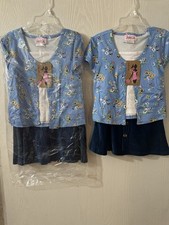 Skirt and blouse set for girls sizes 5 and 6 12 each