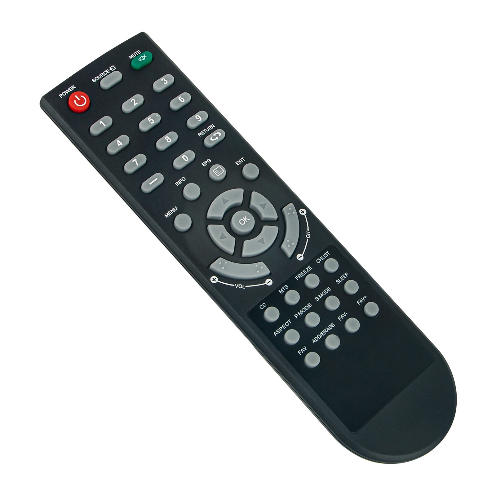 New Proscan PLED1960AB RTPLED3792A PLED1960A-B LED TV Replacement Remote Control