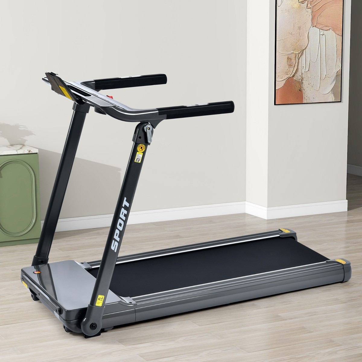 HP Foldable Portable Treadmill Compact Walking Treadmill for