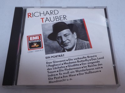 RICHARD TAUBER   Ein Portrait (Studio)  > VG+ (CD)