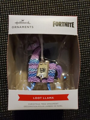 Hallmark Epic Games Fortnite Loot Llama 2022 Christmas Ornament 2HCM9062 NEW