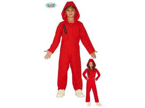 COSTUME CARNEVALE LA CASA DI CARTA VESTITO LADRO BAMBINO UNISEX LA CASA DE  PAPEL | eBay