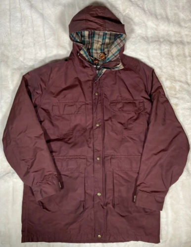 ジャケット・アウター 90s Marlboro nylon jacket mountain parka 90s Marlboro Vintage Nylon Mountain Parka Jacket, Red, Size L ship