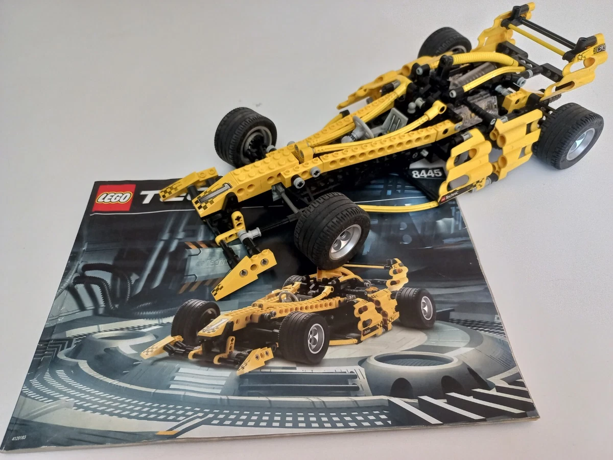 LEGO TECHNIC 8445 INDY STORM FORMULE 1 RACER PNEUMATIC TECHNIK FERRARI  RENAULT