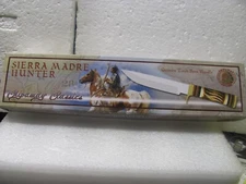 New in Box Chipaway  Sierra Madre Hunter 12 Inch Hunting Knife with Torch Bone H