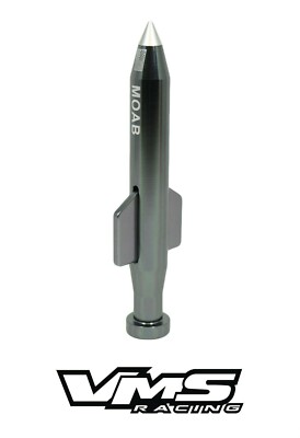VMS MOAB Gunmetal Antenna For Dodge Ram Trucks 5.5 Inch Short Fits All Years