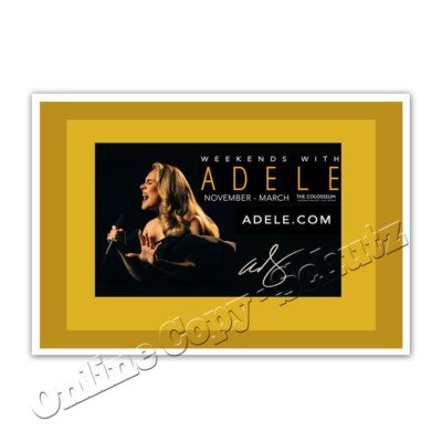 Adele  (in Munich )  Adele in Concert Autogrammfoto | Autograph TOP
