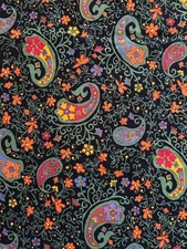 VTG Petals & Paisley’s Moda Fabrics Sara Tuttle & Sandy Brawner 26 1/2 X 42 New
