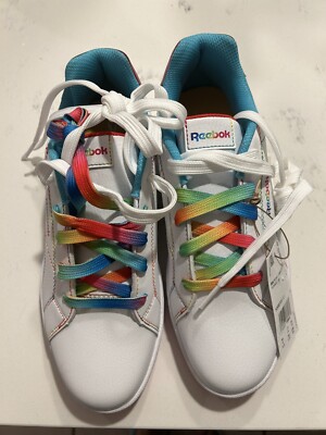 NWT Reebok Rainbow Women s 7 Royal Complete Tennis Shoes Sz 7