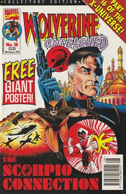 WOLVERINE UNLEASHED # 18 : PANINI COMICS : 1998 : vf-(7.5) .