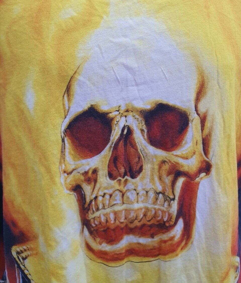 SS19 Supreme Ghost Rider Raglan L/S Top black Tee S small T SS19 Supreme Ghost Rider Raglan L/S Top black Tee S small T