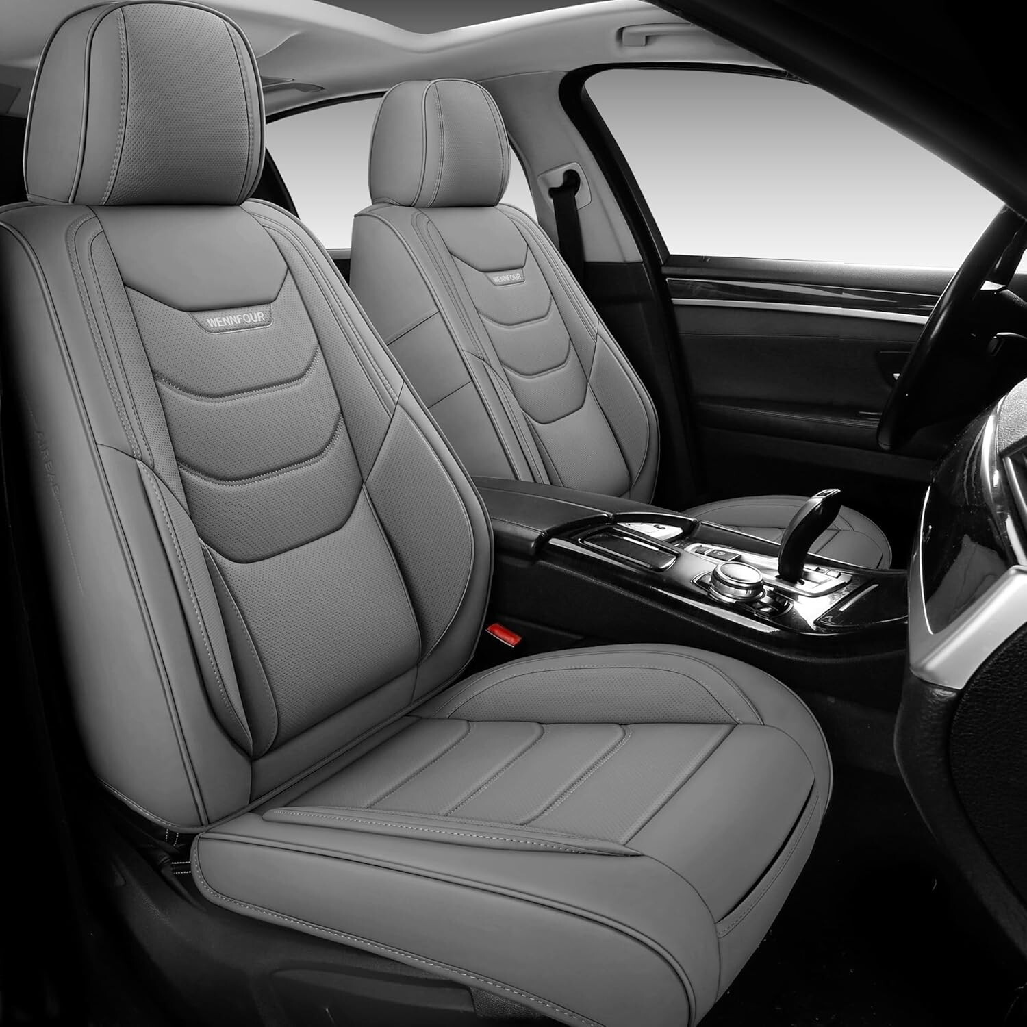 Car Seat Covers Front Seats Only, Universal Luxury Automotive Car Seat Protector