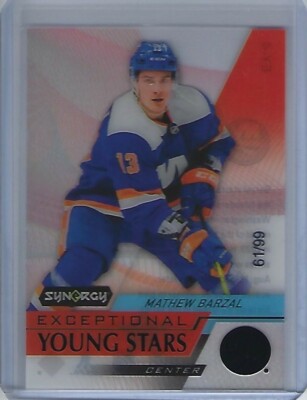 2020-21 Synergy Exceptional Young Stars Black #EY-4 Mathew Barzal 61/99