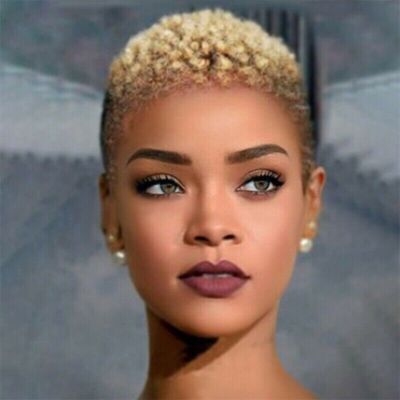 Curly Wig short Women's Safe Heat Pixie Hair Synthentic Afro Short Wigs Cut Wig