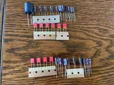 Denon DP-60L Speed Repair Kit Capacitors Turntable Recap Set