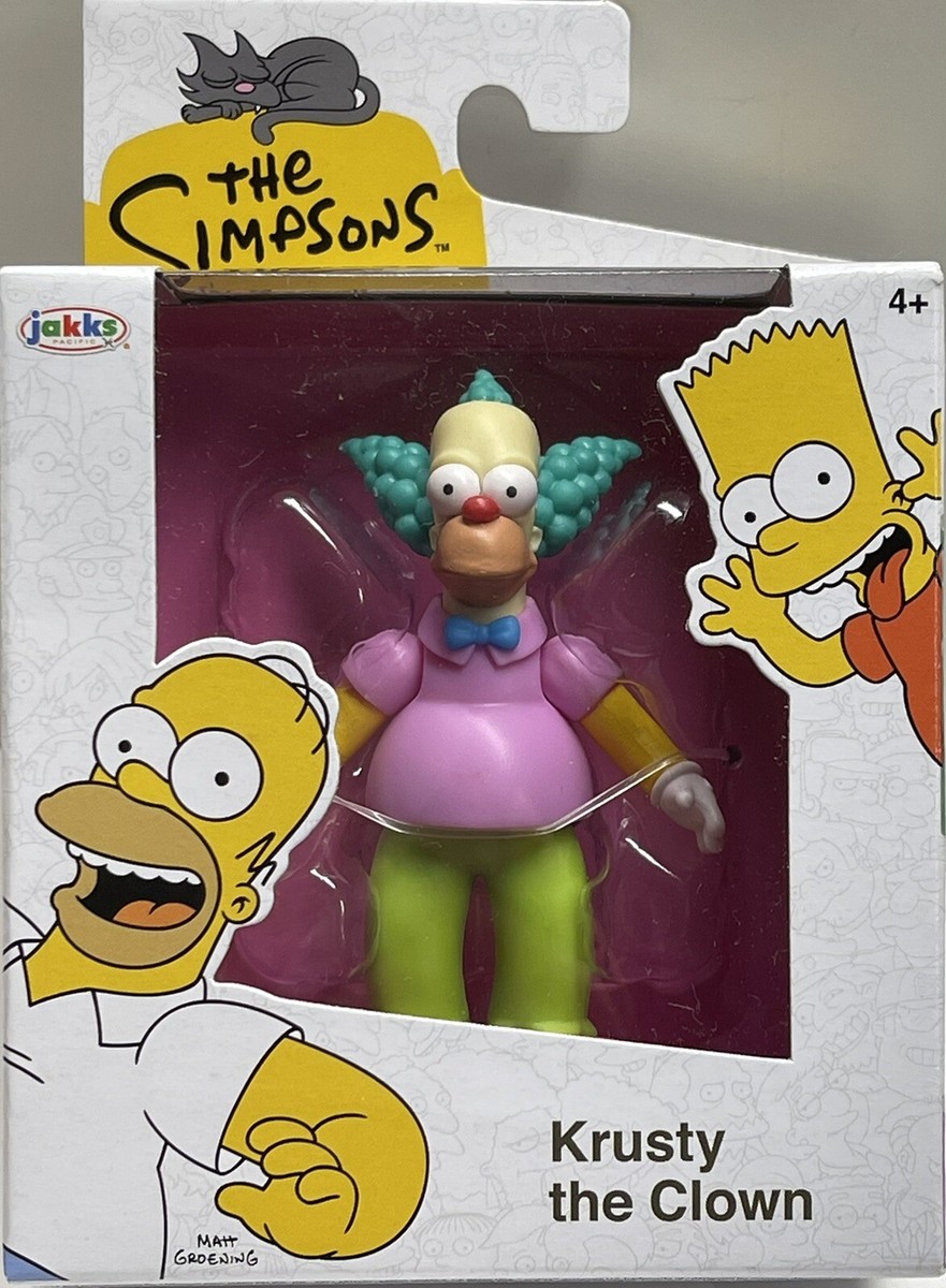 2024 JAKKS Pacific The Simpsons 2.5in Action Figure: KRUSTY THE