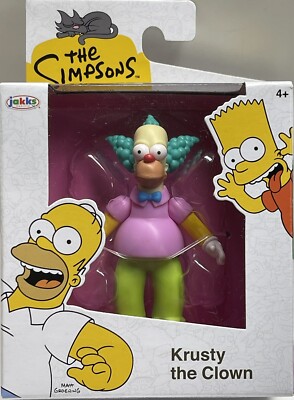 2024 JAKKS Pacific The Simpsons 2.5in Action Figure: KRUSTY THE