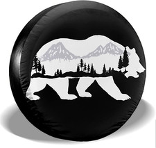 Attractive Spare Tire Cover Wheel Protectors Tyre Covers Waterproof Wheel Covers