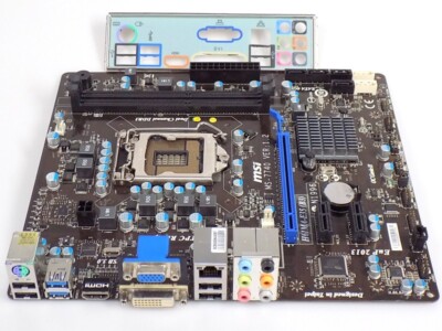 MSI H61MA-E35 (B3) Sockel 1155 H2 mATX µATX Micro-ATX Motherboard PCIe x16 SATA