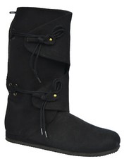 Boot Renaissance Black Tall Men's Crepe Rubber Sole Ellie Shoes