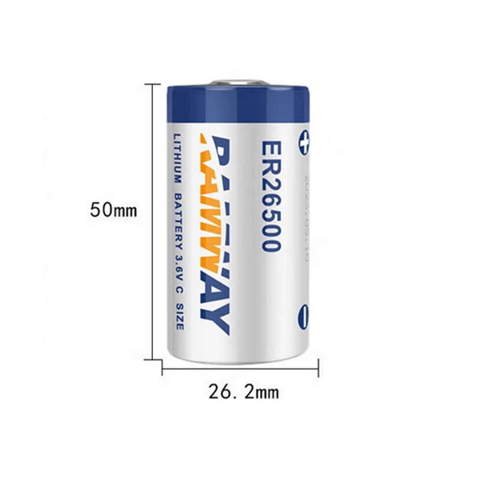 4PCS ER26500 3.6V 9000mAh C Size Battery with 2.54 Connector PLC Battery - Image 4 of 4