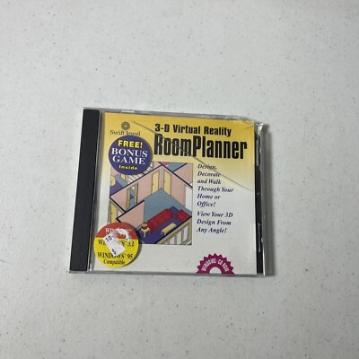 3D Virtual Reality RoomPlanner  Game CD-ROM