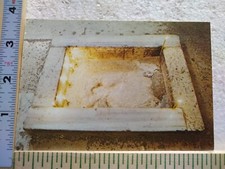 Postcard Footprint of Christ in the Chapel of Ascension Jerusalem Israel