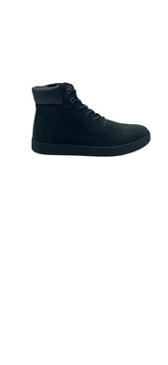 Timberland Boots High Top Sneaker Black Numbuck Suede Leather Dausette Ankle 10