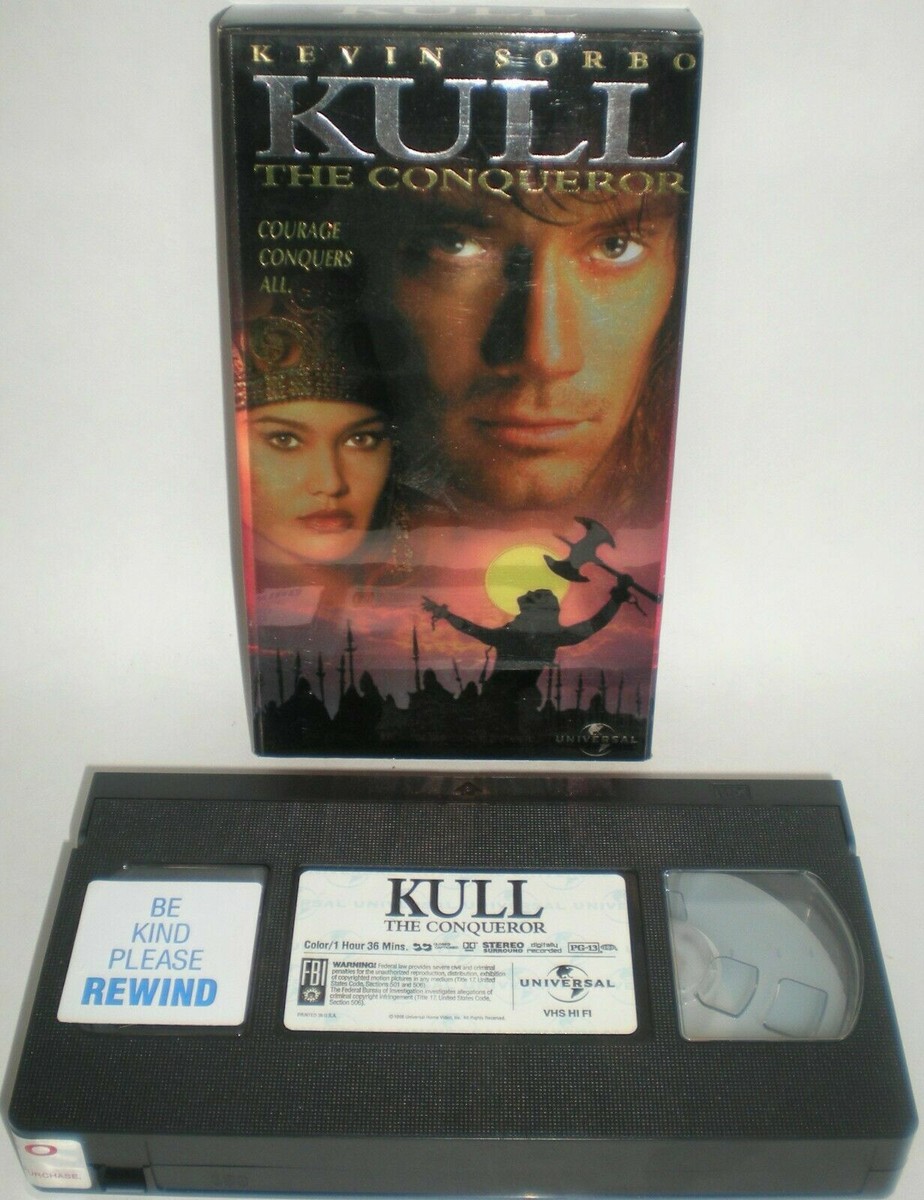 KULL the Conqueror ( VHS ) 1997 Kevin Sorbo Tia Carrere | eBay