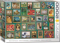 Eurographics 8220-6041 Meisterwerke 2000 Teile Puzzle Neu Ovp Kunst