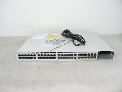 Cisco C9200-48P-E 48-Port PoE Catalyst 9200 Switch w/ AC Power - 1 Year Warranty