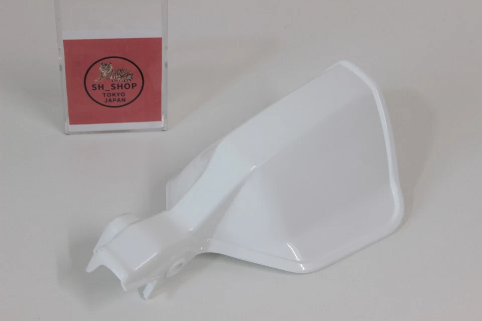 Juego de protectores de cepillo de mano blanco L/R Fit SUZUKI DR650SE DRZ400S DR350SE Foto 3 de 4