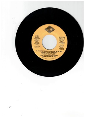Ruby Turner DISCO 45 (JIVE 1027-7) If You're Ready (Come Go With Me) PROMO VG+