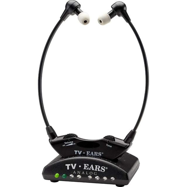 TV Ears Original Wireless Headsets System, TV Hearing Aid Devices works