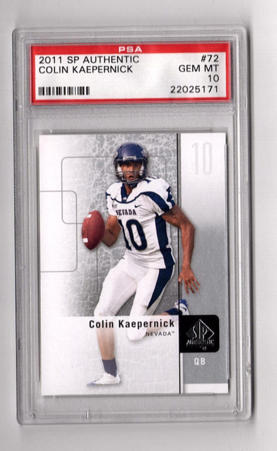 Colin Kaepernick SP Authentic #72 Base