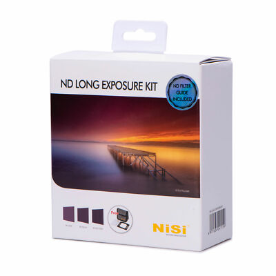 NiSi USA 100x100mm Neutral Density ND Long-Exposure Filter Kit 3/6/10-Stop V6 V5
