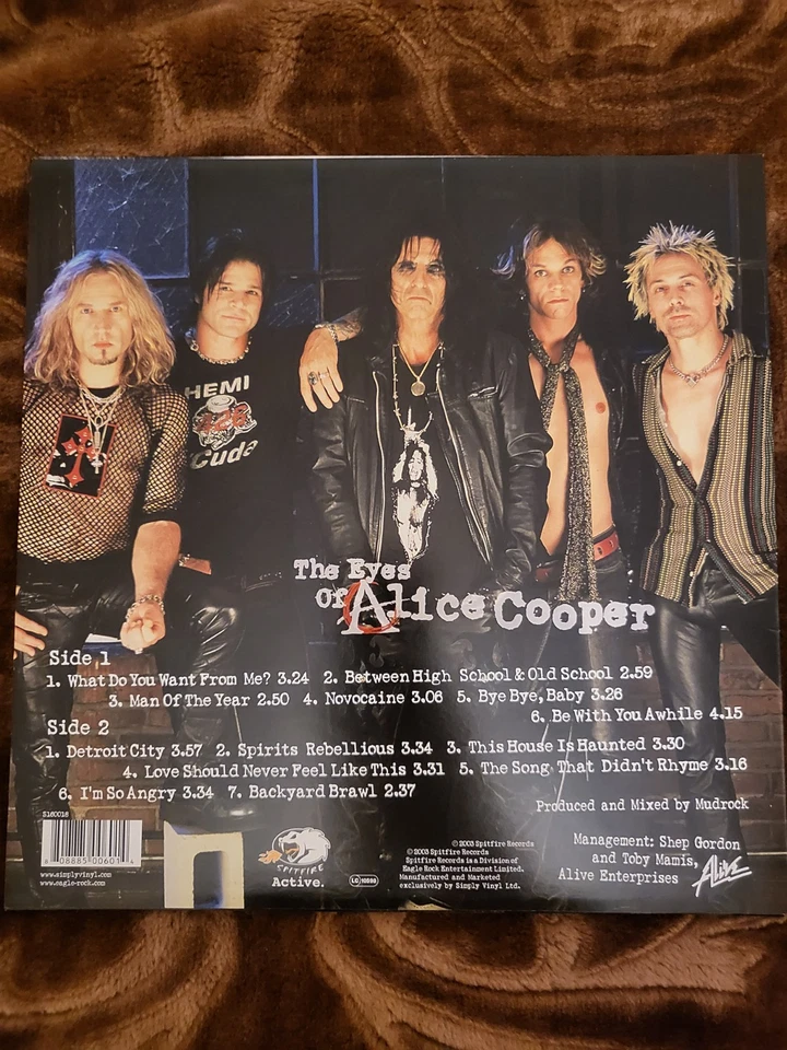 ALICE COOPER - THE EYES OF ALICE COOPER   VINYL LP  - Bild 2 von 2