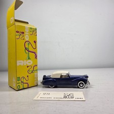Rio 1941 Blue Lincoln Continental, 1:43 Scale Model Die Cast  # 43