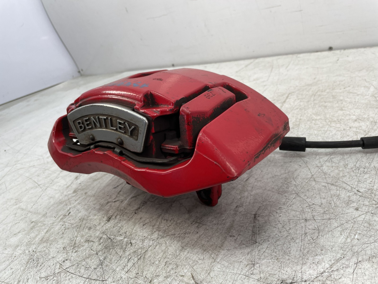 ✅ 12-18 OEM Bentley Continental GT Front Left Driver Side Brake Caliper Red