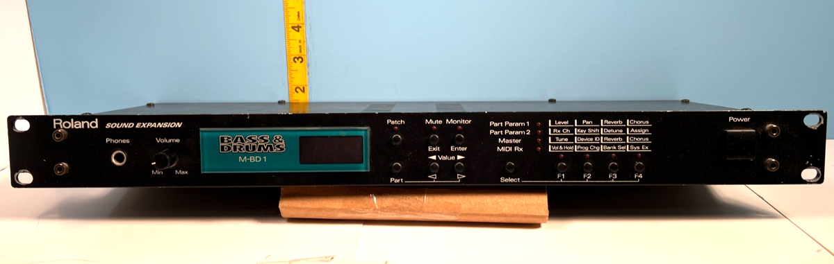 ローランド M-BD1 Roland M-BD1 Bass & Drums Sound Expansion Rack Mount Unit | eBay