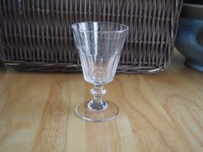 Verre haut 11,3  cristal BACCARAT / SAINT LOUIS modèle CATON côtes plates .TBE
